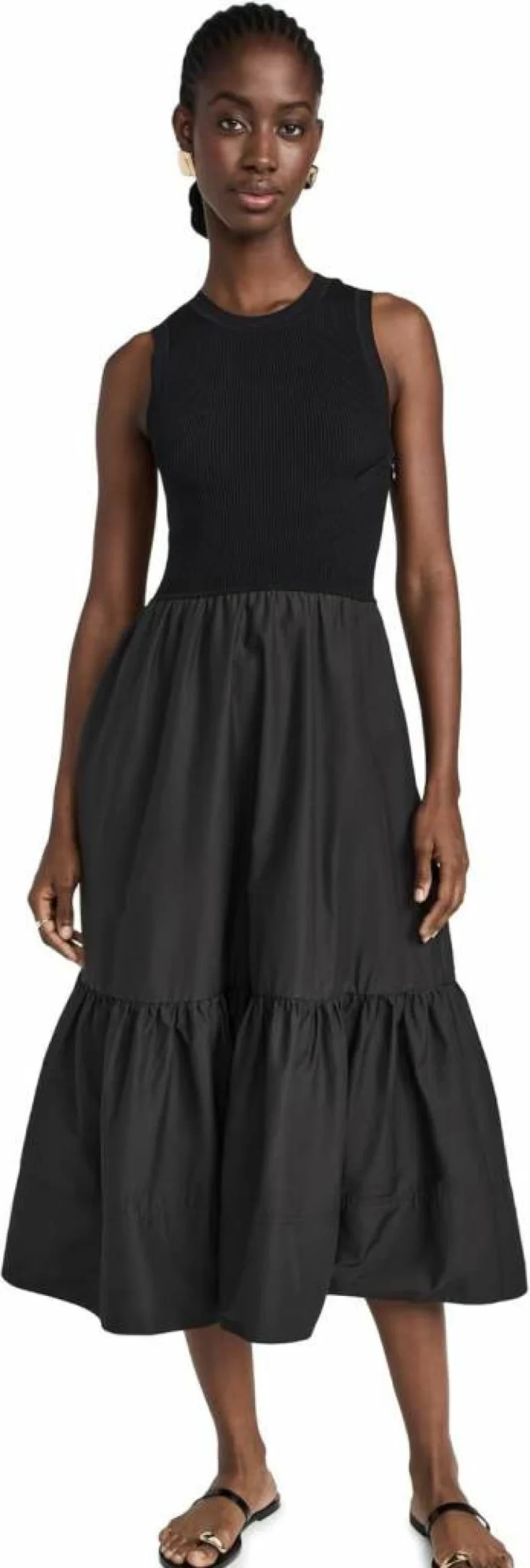 Tanya Taylor Women's Josephina Crew Neck Dress - Elegant Casual Wear