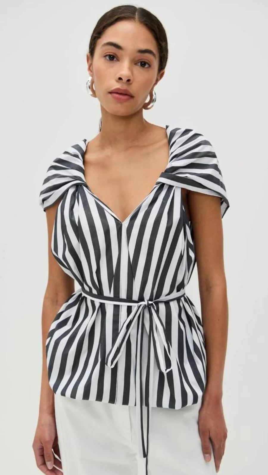 MEIMEIJ Women's Fashion Sleeveless Twist Strap Casual Top for Summer