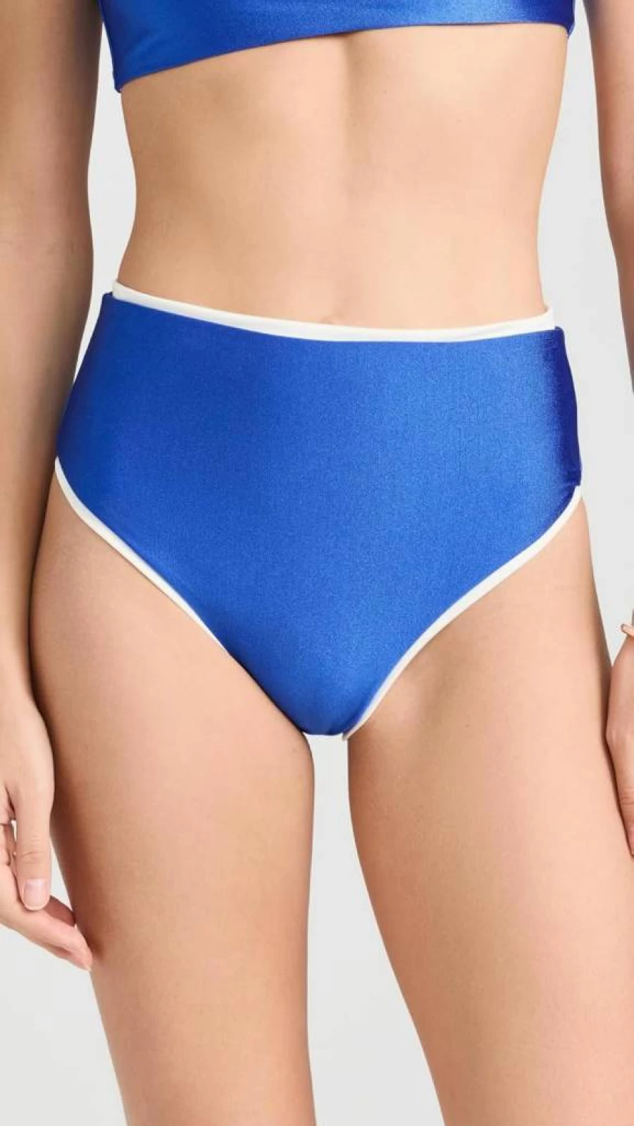 PALMACEA Women's High-Waisted Bikini Bottoms - Summer Beach Swimwear for Women