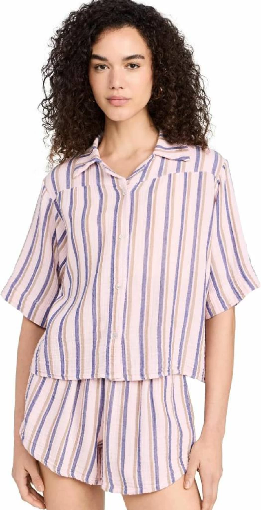 9SEED Women's Encinitas Top - Stylish Casual Blouse for Women