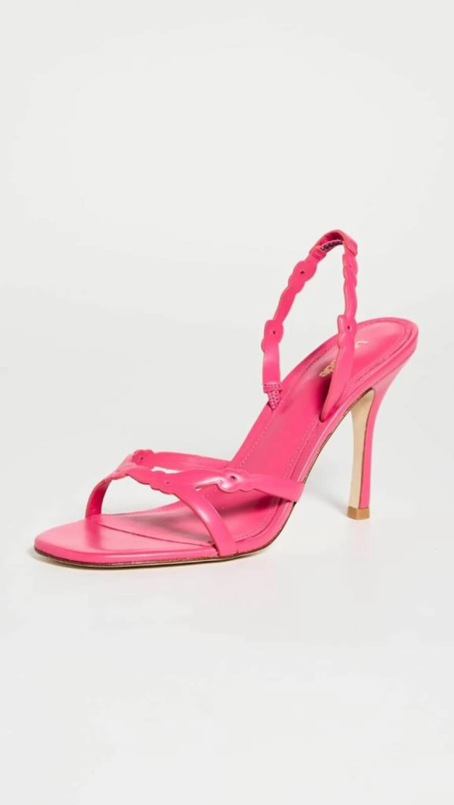 Larroude Margherita Women's Leather Sandals – Stylish Comfort Slide Sandals for Summer