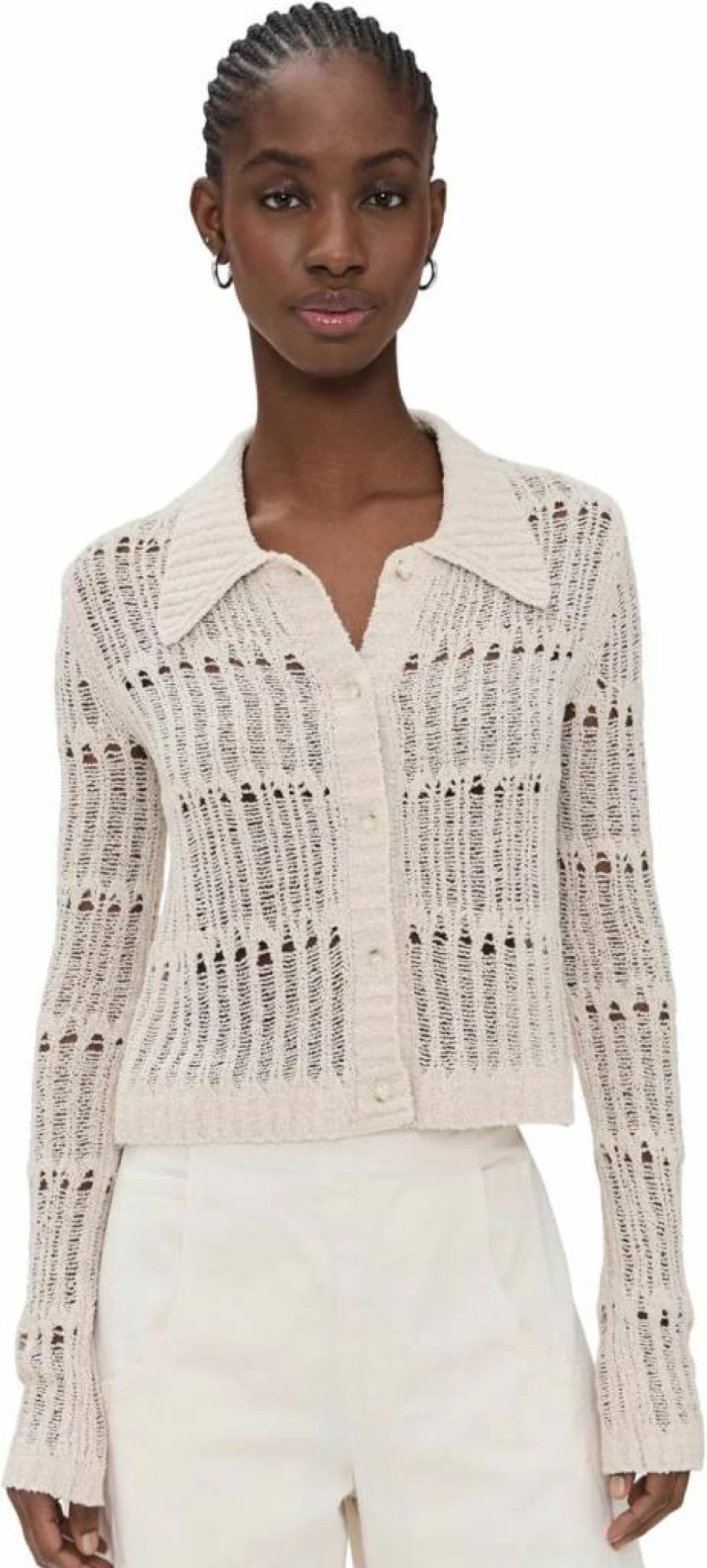 Lee Mathews Women's Polly Cardigan - Stylish Knit Sweater for Women