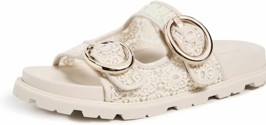 Stuart Weitzman Women's Benni Sport Slide Sandals - Comfortable Casual Slides for Women