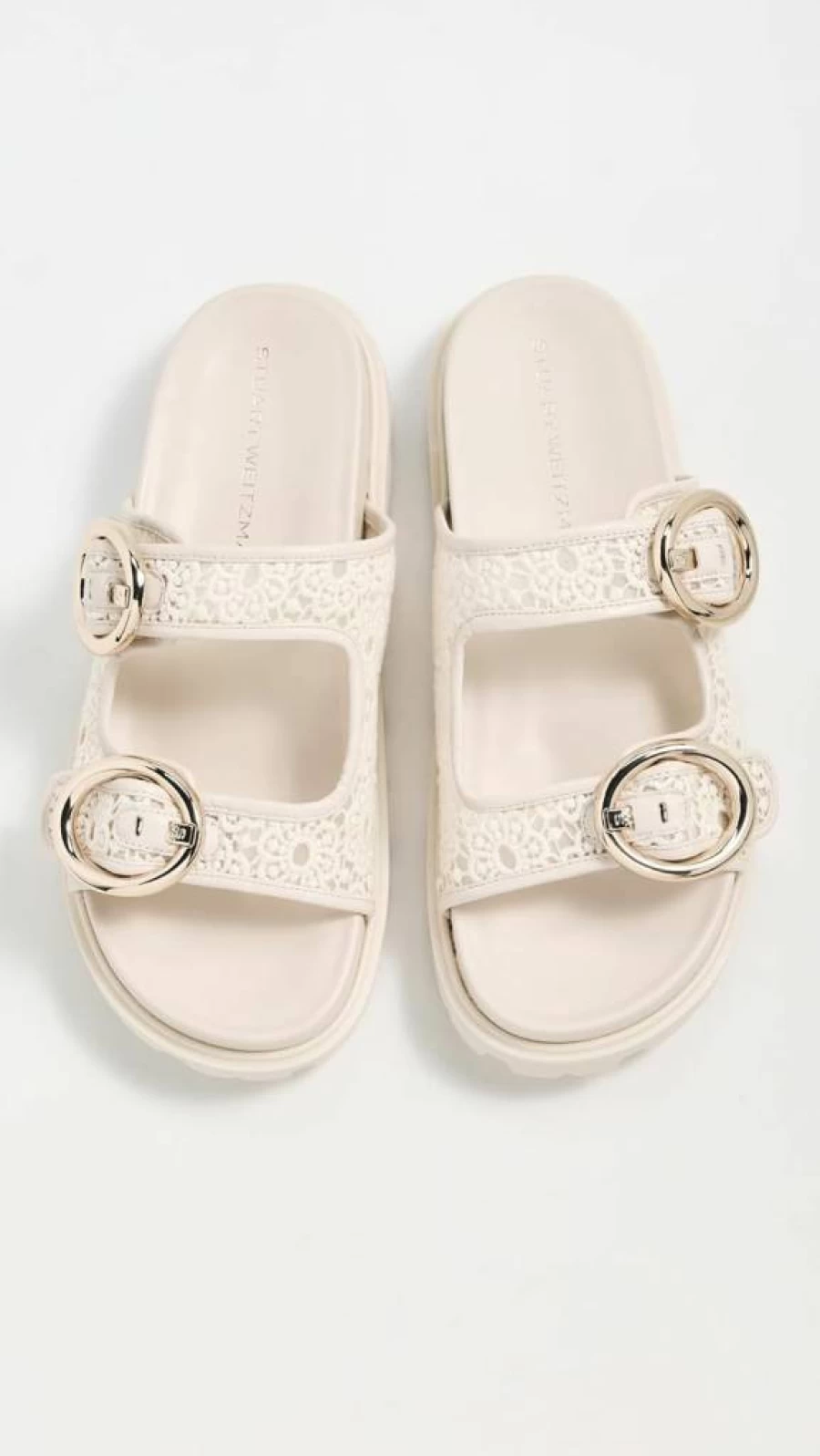 Stuart Weitzman Women's Benni Sport Slide Sandals - Comfortable Casual Slides for Women