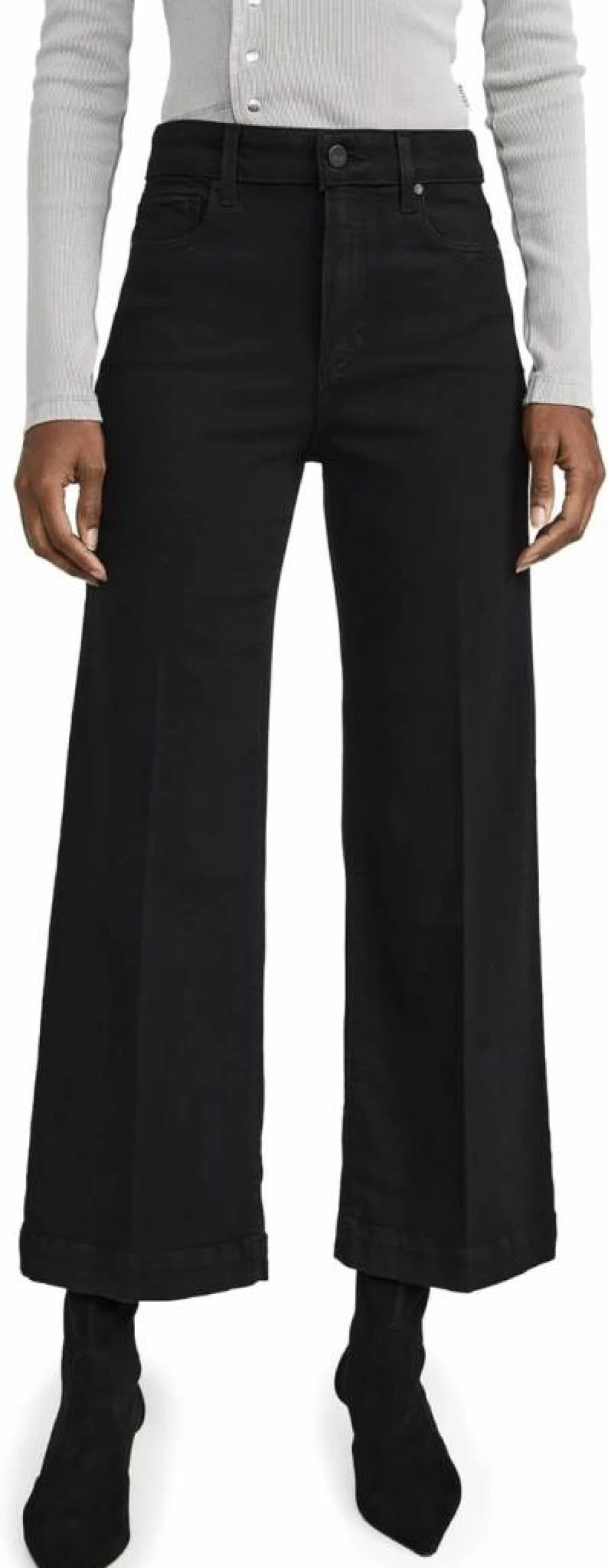 PAIGE Women's Anessa High-Rise Skinny Jeans - Classic Blue Denim Pants