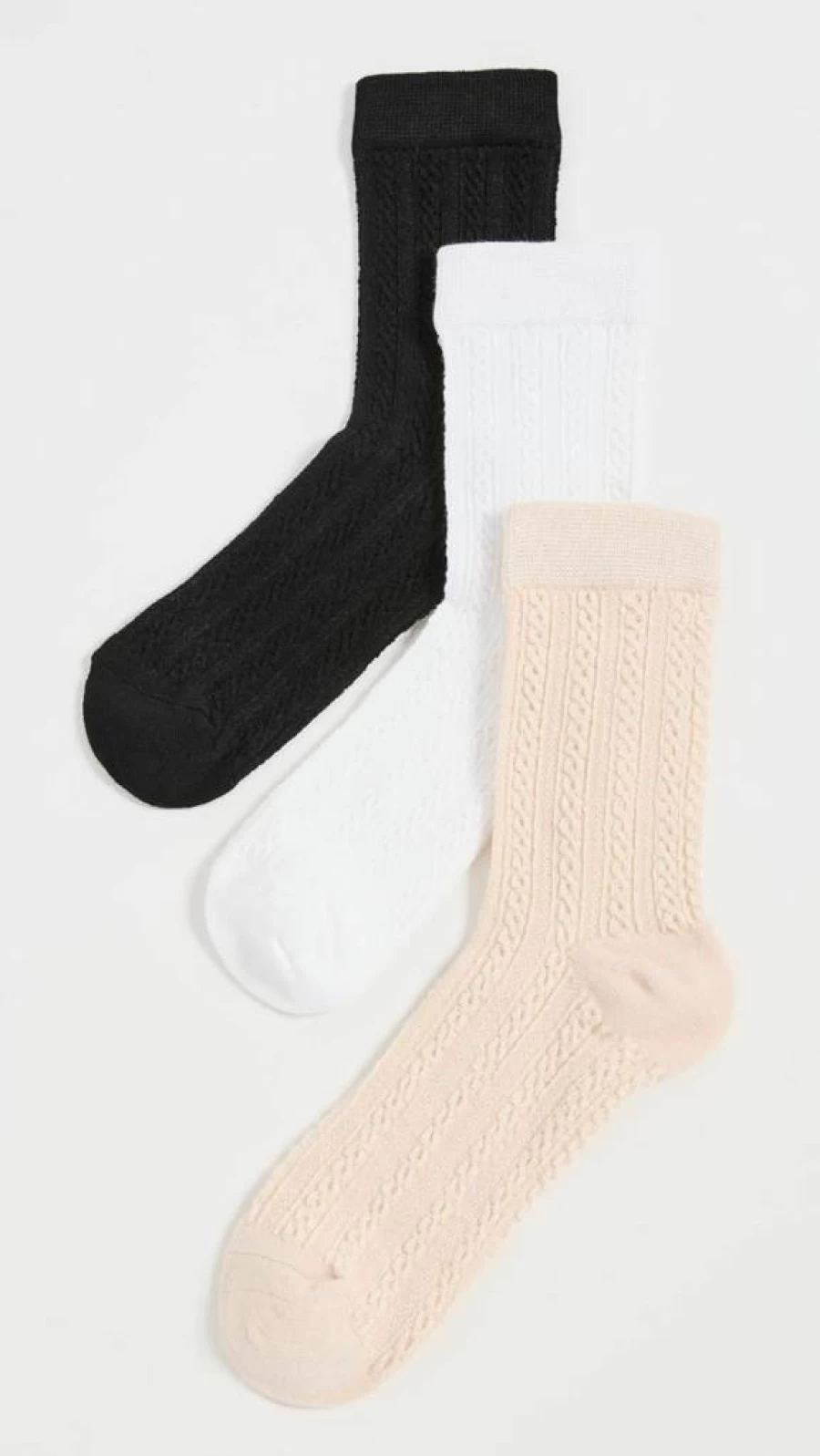 STEMS Women's Soft Comfortable Knit Socks - Breathable & Cozy Casual Socks for Everyday Wear