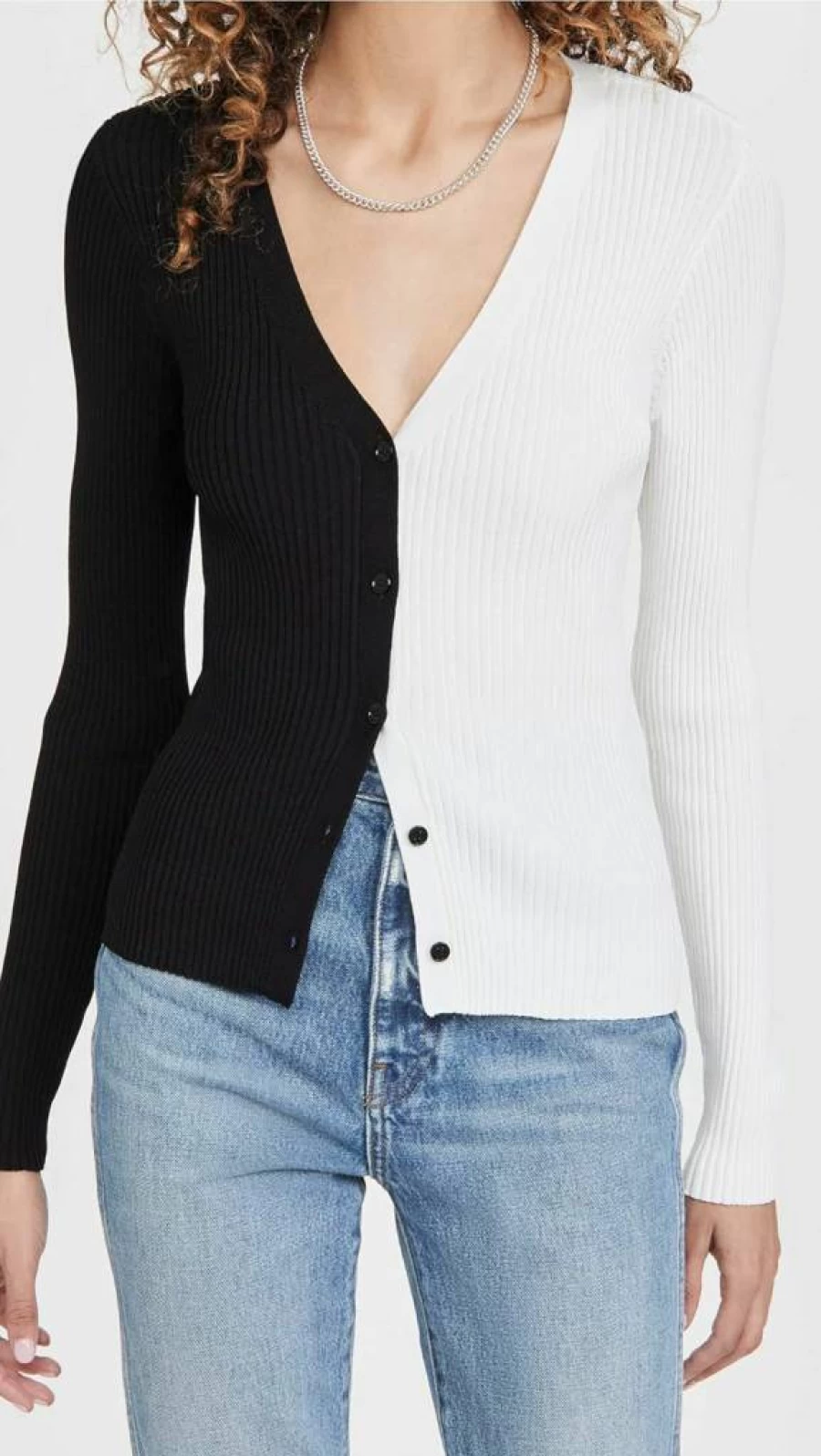 STAUD Women's Oversized Cargo Sweater | Chunknit Pullover with Utility Pockets