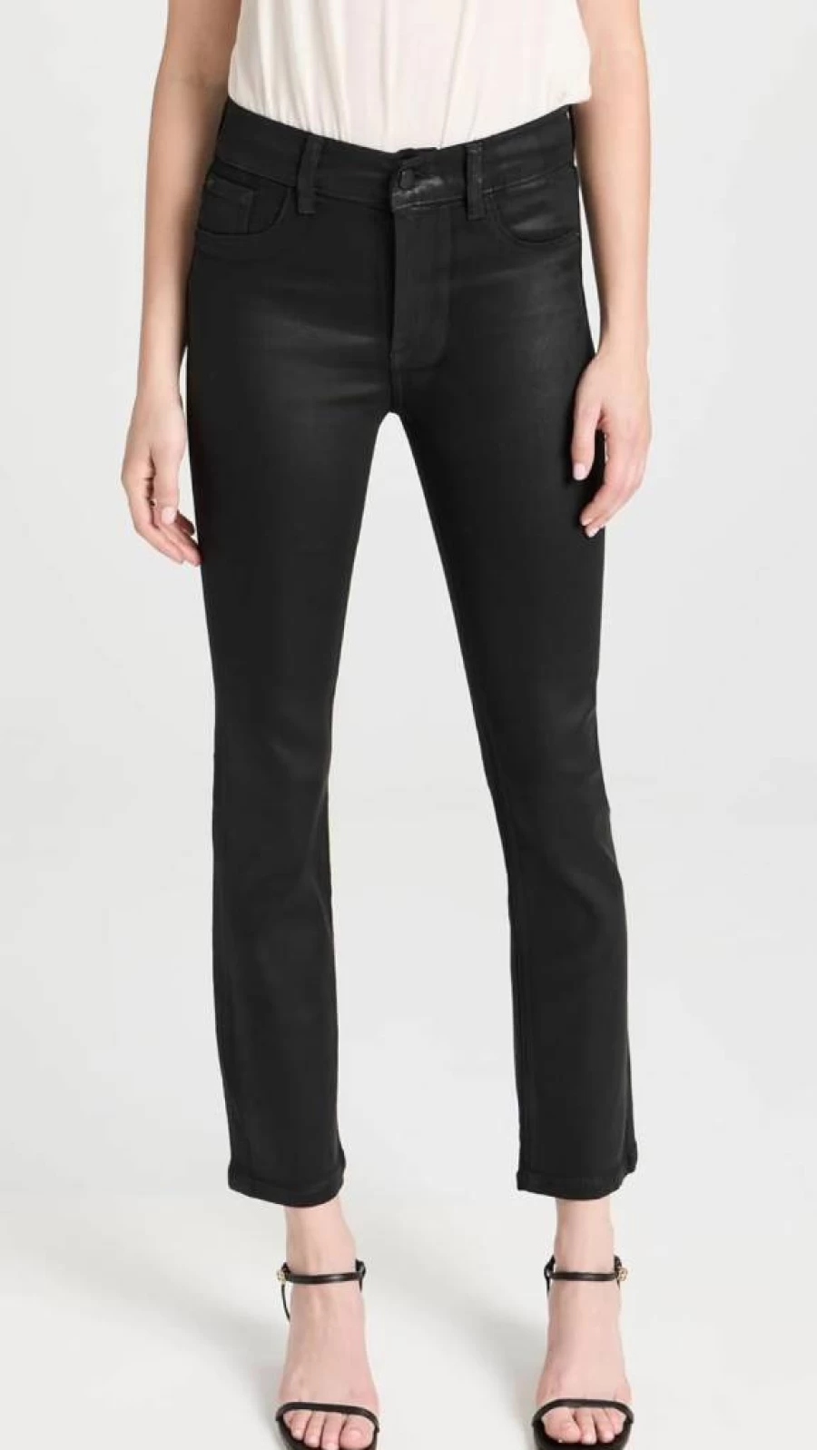 DL1961 Women's Mara Straight Leg Jeans - Mid Rise Instasculpt Ankle Denim Pants