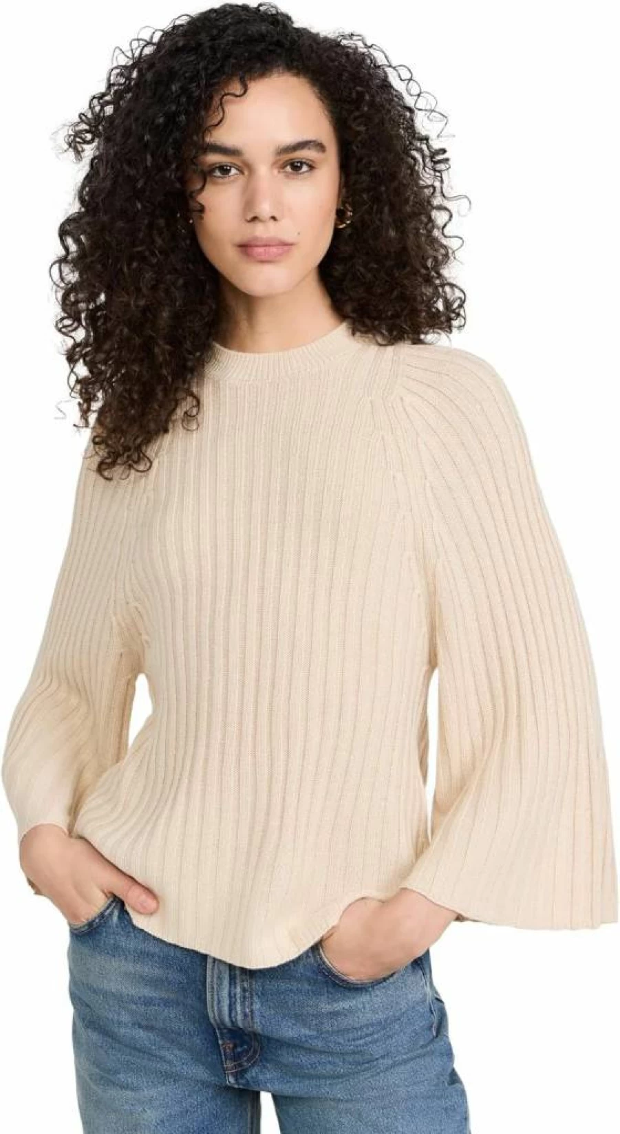 ba&sh Women's Jobert Knit Sweater - Casual Chic Pullover for Women