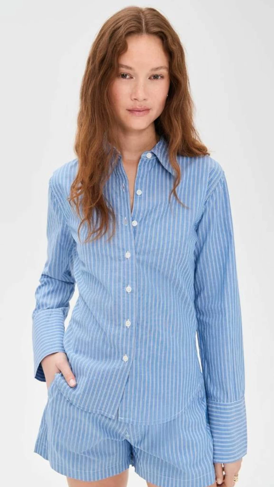 DL1961 Women's Lisette Shirt | Premium Denim Button-Up | Slim Fit Casual Top