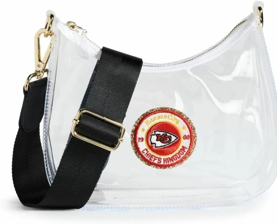 Stoney Clover Lane Kansas City Chiefs Clear Crossbody Bag for Women