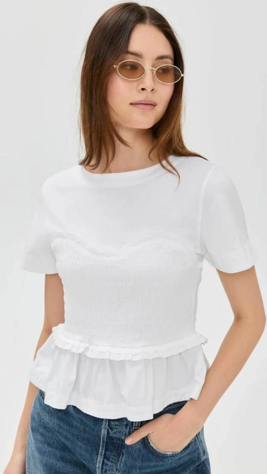Merlette Women's Shell Tee – Soft Comfortable Short Sleeve T-Shirt