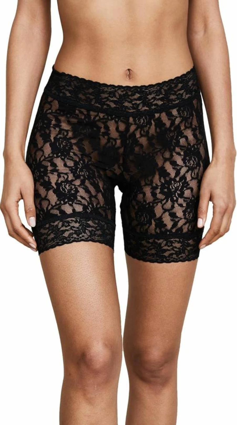 Hanky Panky Women's High-Waisted Bike Shorts - Comfortable Stretch Cycling Shorts for Workouts & Casual Wear