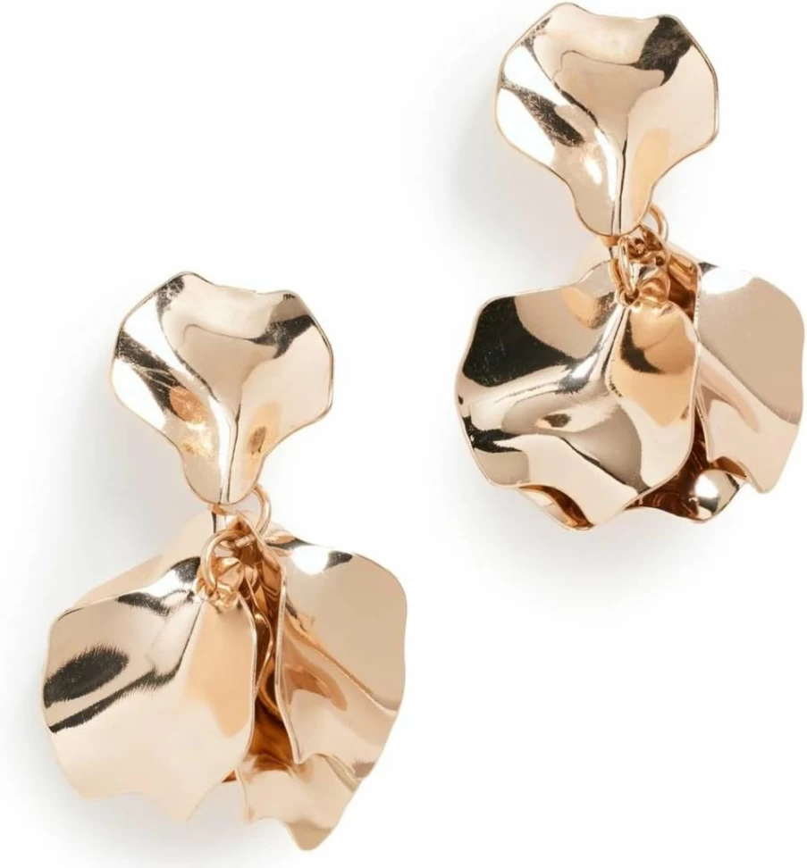 SHASHI Women's Ruellia Stud Earrings - Elegant Floral Design for Everyday Wear