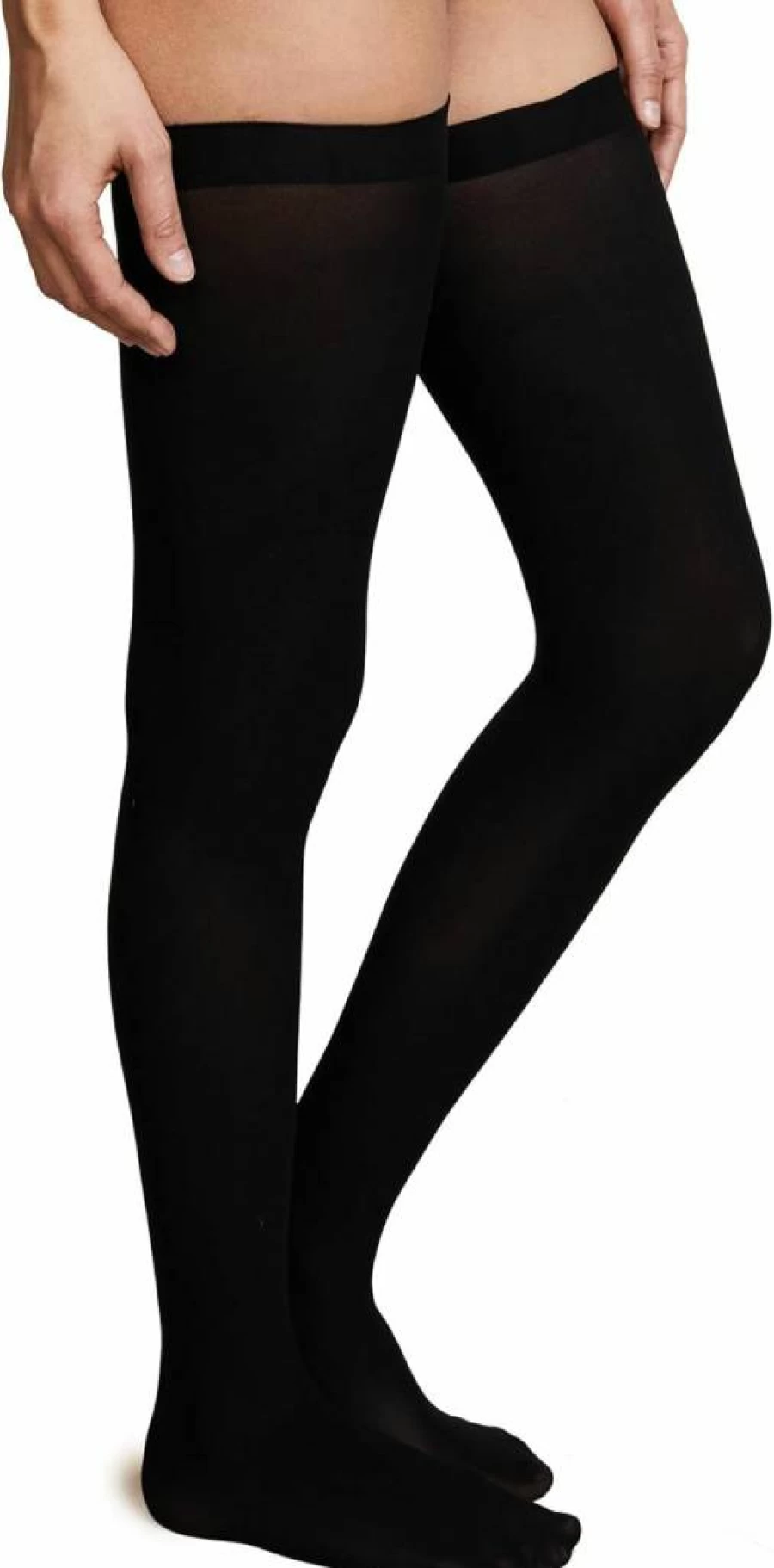 Commando Women's Up All Night Thigh High Stockings - Sexy Sheer Hosiery for Evening & Special Occasions