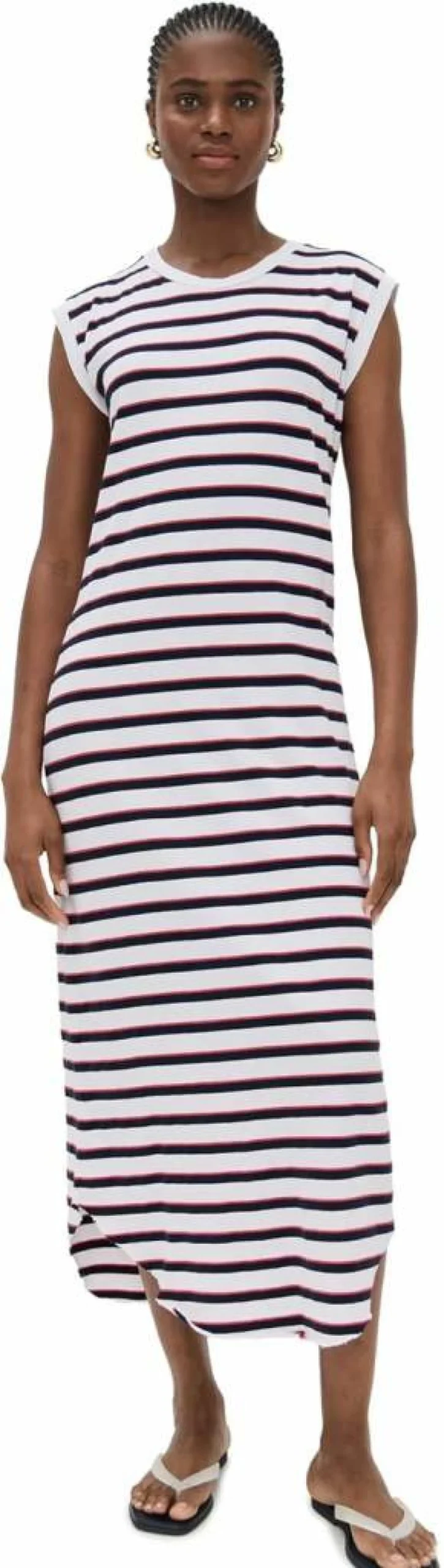 Frank & Eileen Women's Cory Vintage Muscle Tee Dress - Casual Cotton Blend Short Sleeve Mini Dress