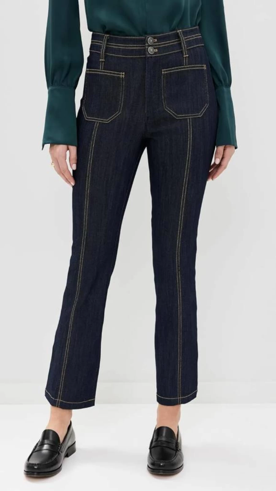 Cinq a Sept Women's Dorothea High-Waisted Wide-Leg Pants - Elegant Luxury Trousers for Women