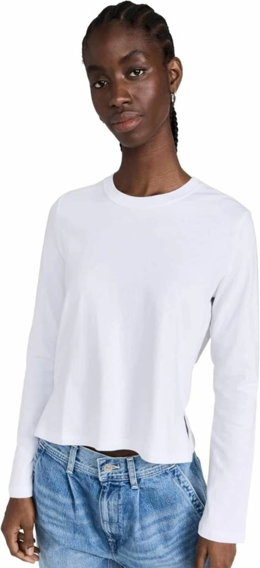 Leset Margo Women's Long Sleeve Casual Top - Soft Comfortable Blouse for Everyday Wear