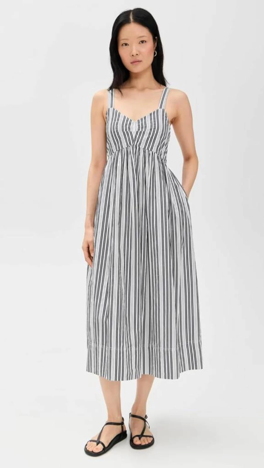 THE GREAT Women's Reyes Dress - Elegant Feminine Style