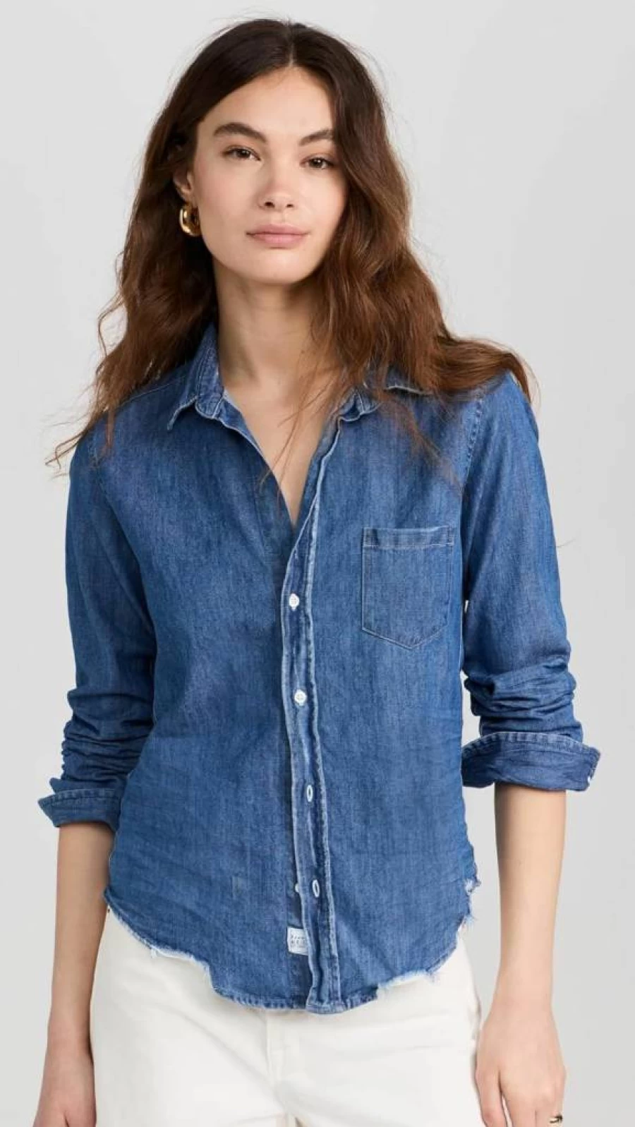 Frank & Eileen Women's Premium Tailored Button-Up Shirt for Elegant Style