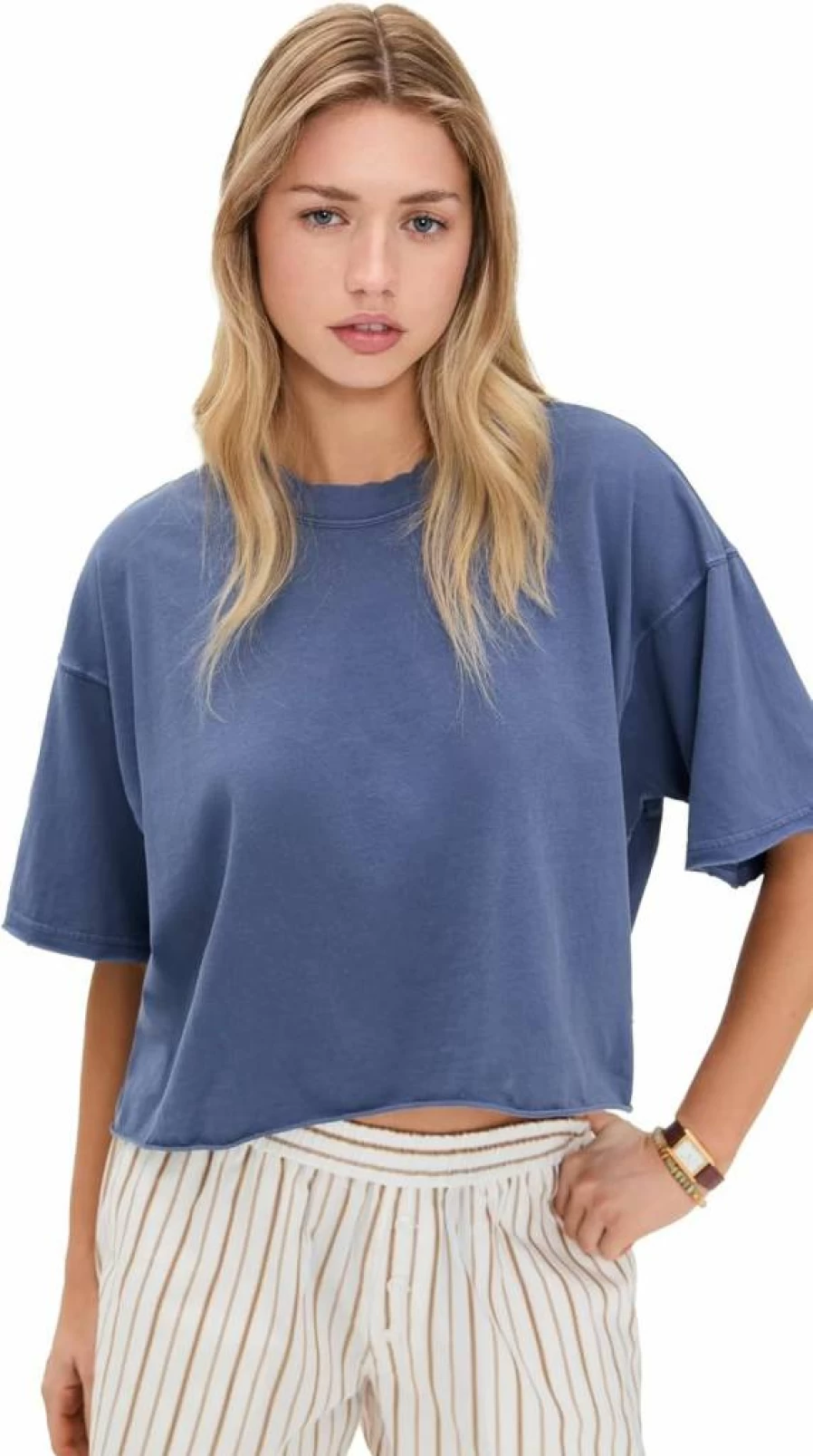 Free Women's Inspire Graphic Tee by Free People - Soft Cotton Casual Top