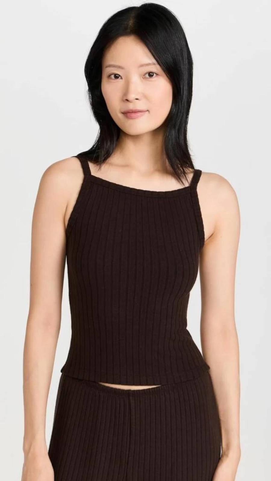 DONNI. Women's Knit Sweater Tank Top - Casual Stretch Sleeveless Pullover