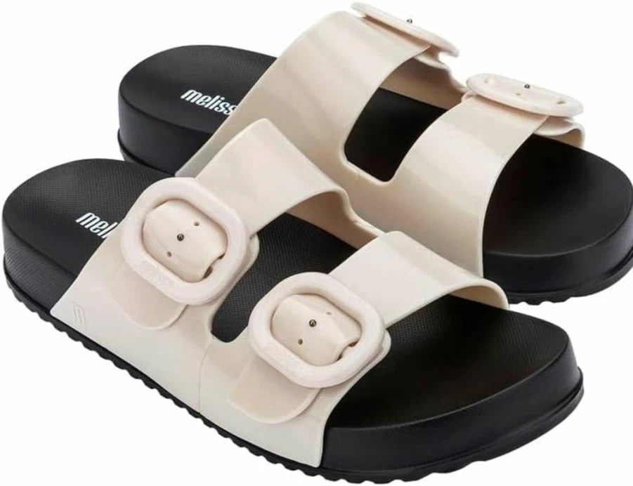 Melissa Women's Comfortable Cozy Jelly Slide Sandals - Lightweight Summer Slides