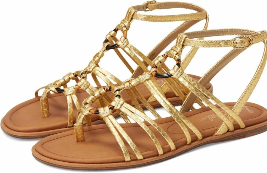 Sam Edelman Women's Raye Flat Sandal – Comfortable Summer Slide Sandals for Women