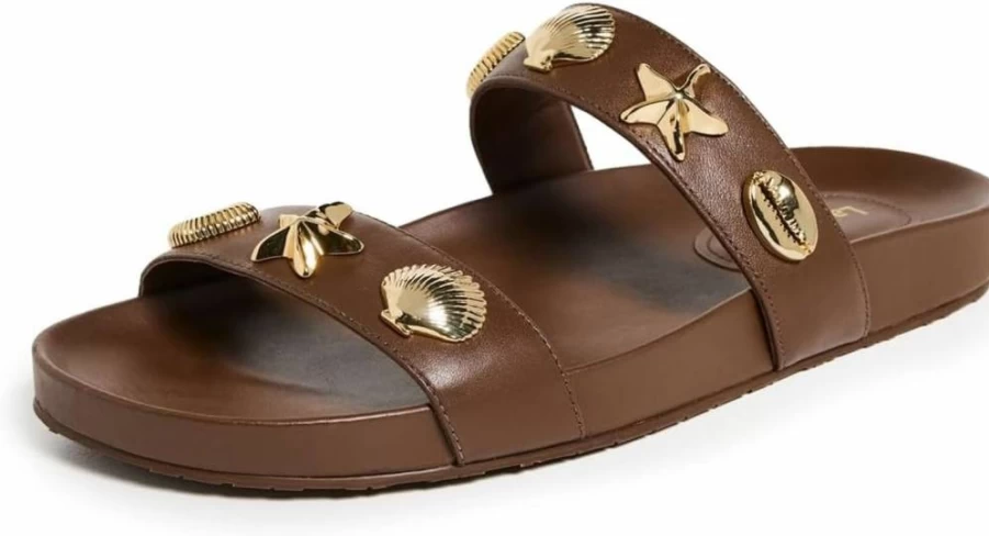 Larroude Women's Madison Slide Sandals | Comfortable Summer Slides | Fashionable Footwear