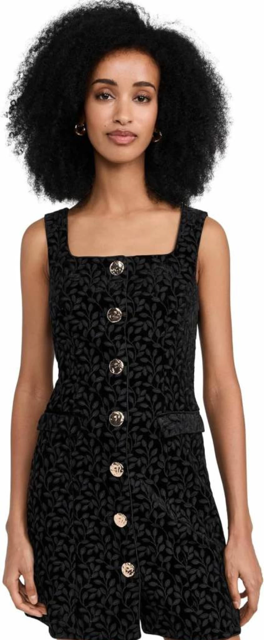 SALONI Women's Mika Velvet Dress - Elegant Velvet Evening Gown for Women