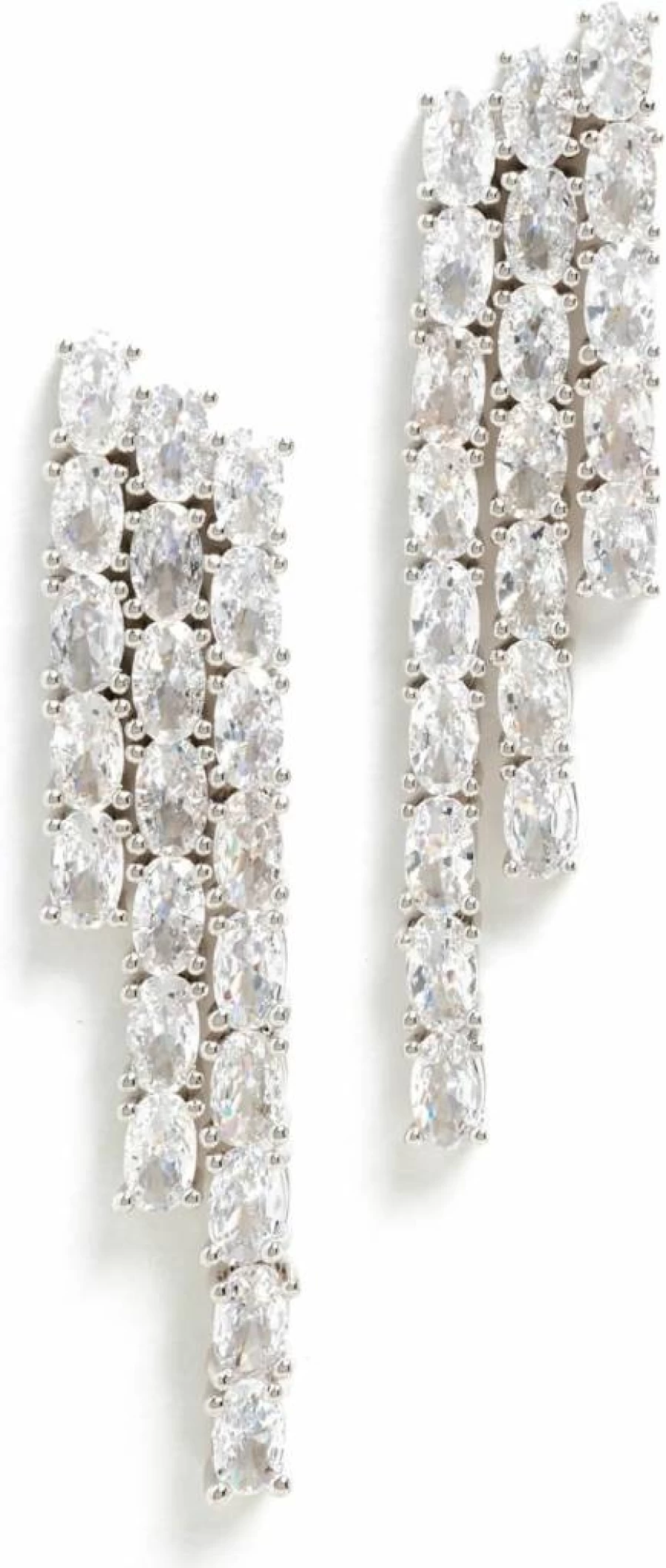 SHASHI Women's Parker Hoop Earrings - Sterling Silver Dangle Earrings for Women