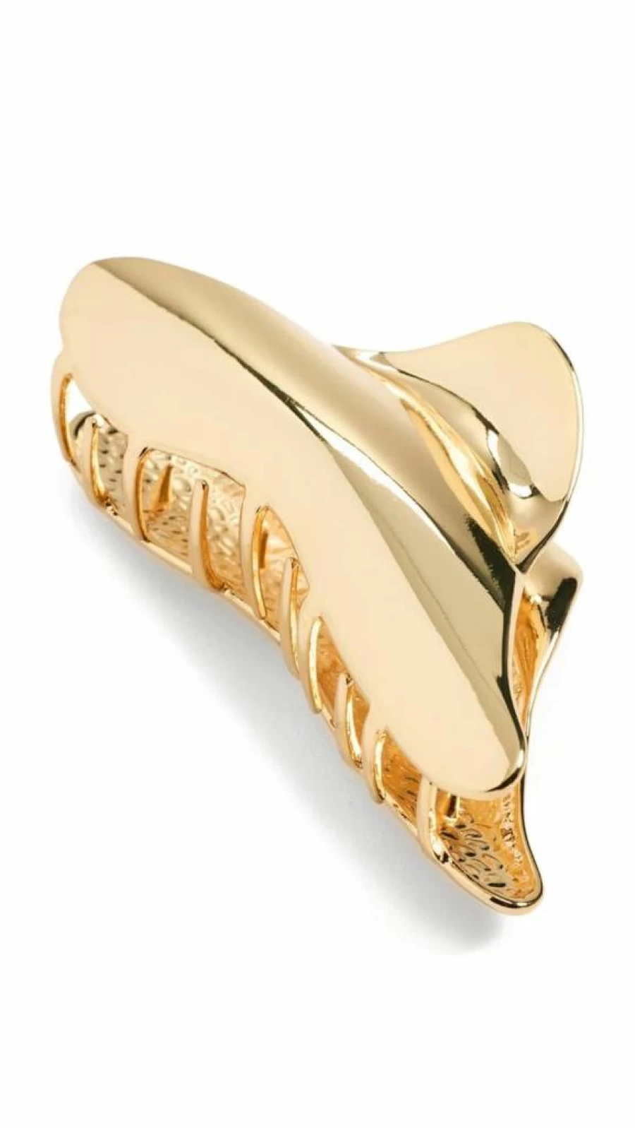 Jennifer Behr Amira Gold Hair Jaw Clip for Women - 1 Count, Luxury Hair Accessory