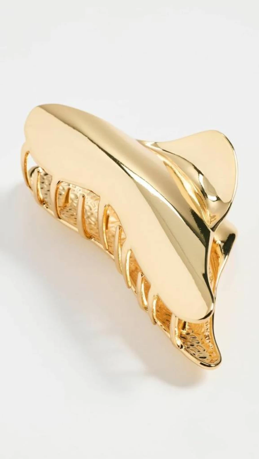 Jennifer Behr Amira Gold Hair Jaw Clip for Women - 1 Count, Luxury Hair Accessory