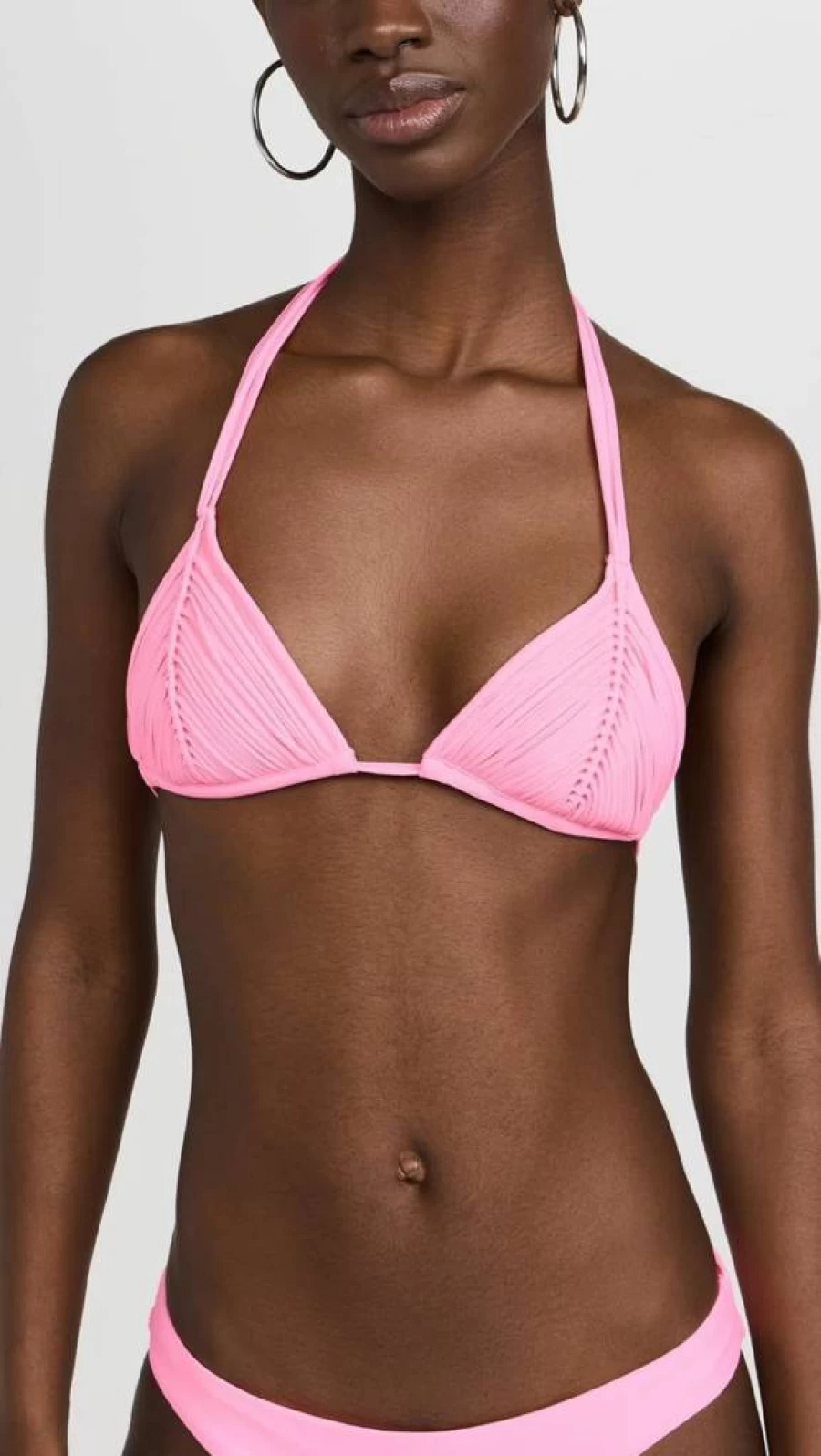 PQ Swim Women's Isla Triangle Bikini Top - Sexy Summer Swimwear for Women