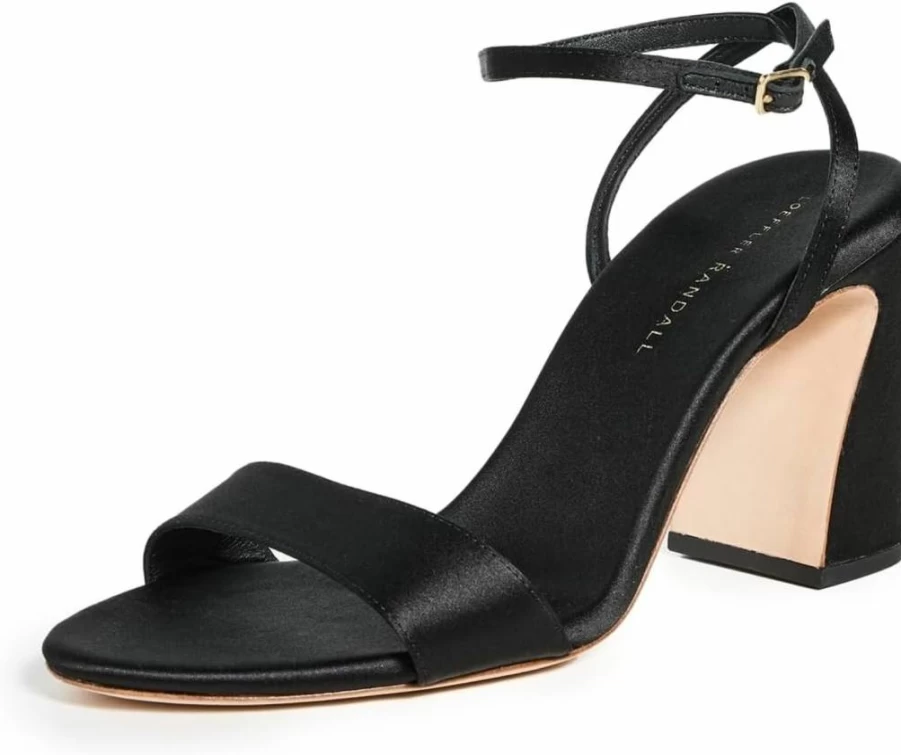 Loeffler Randall Malia Women's Sandals with Curved Heel - Elegant Simple Design