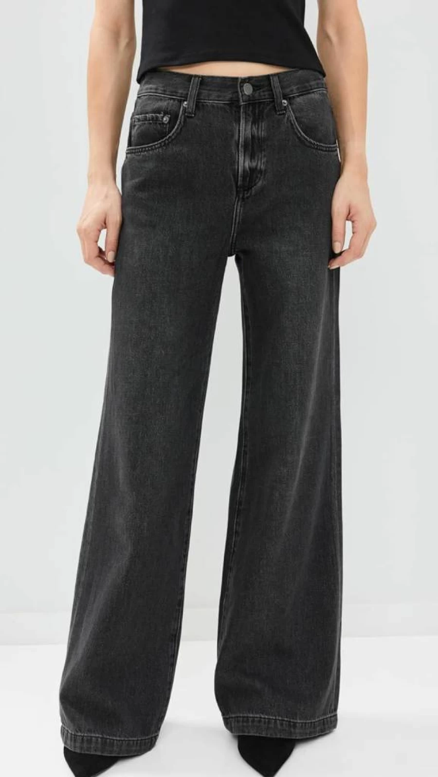 Pistola Denim Women's Jadyn Low-Rise Wide-Leg Palazzo Jeans