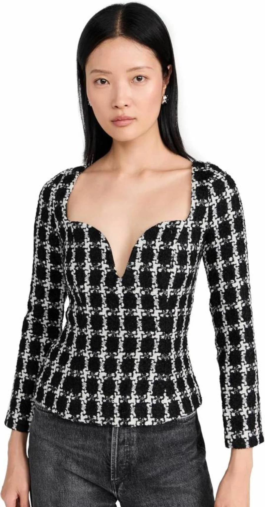 Chloe Kristyn Women's Charlotte Blouse Elegant Feminine Top