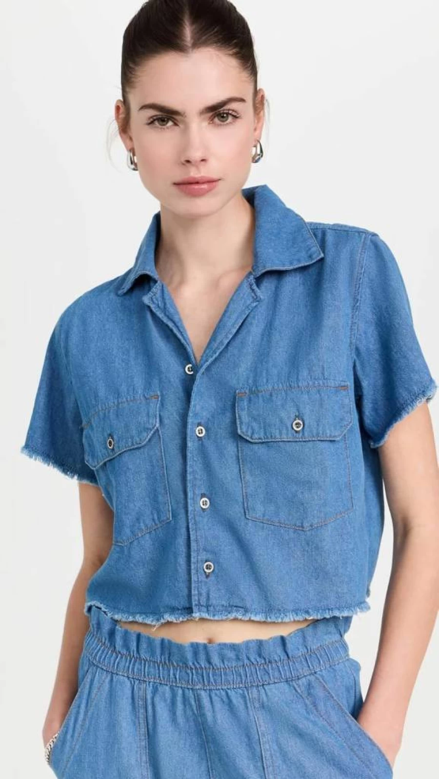NSF Women's Emery Shirt | Stylish Casual Button-Up Top for Women