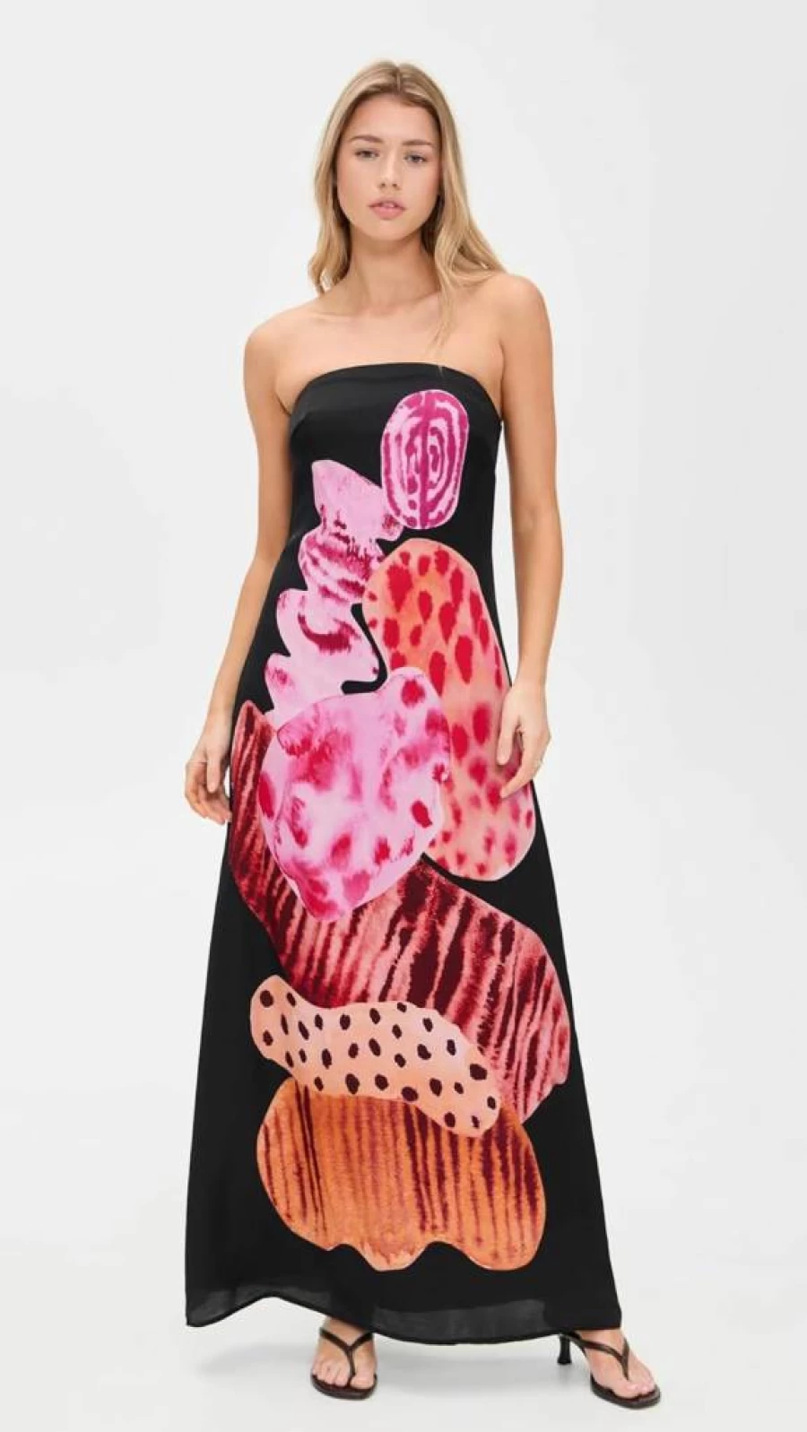 The Wolf Gang Women's Kora Maxi Dress - Elegant Long Flowy Summer Dress