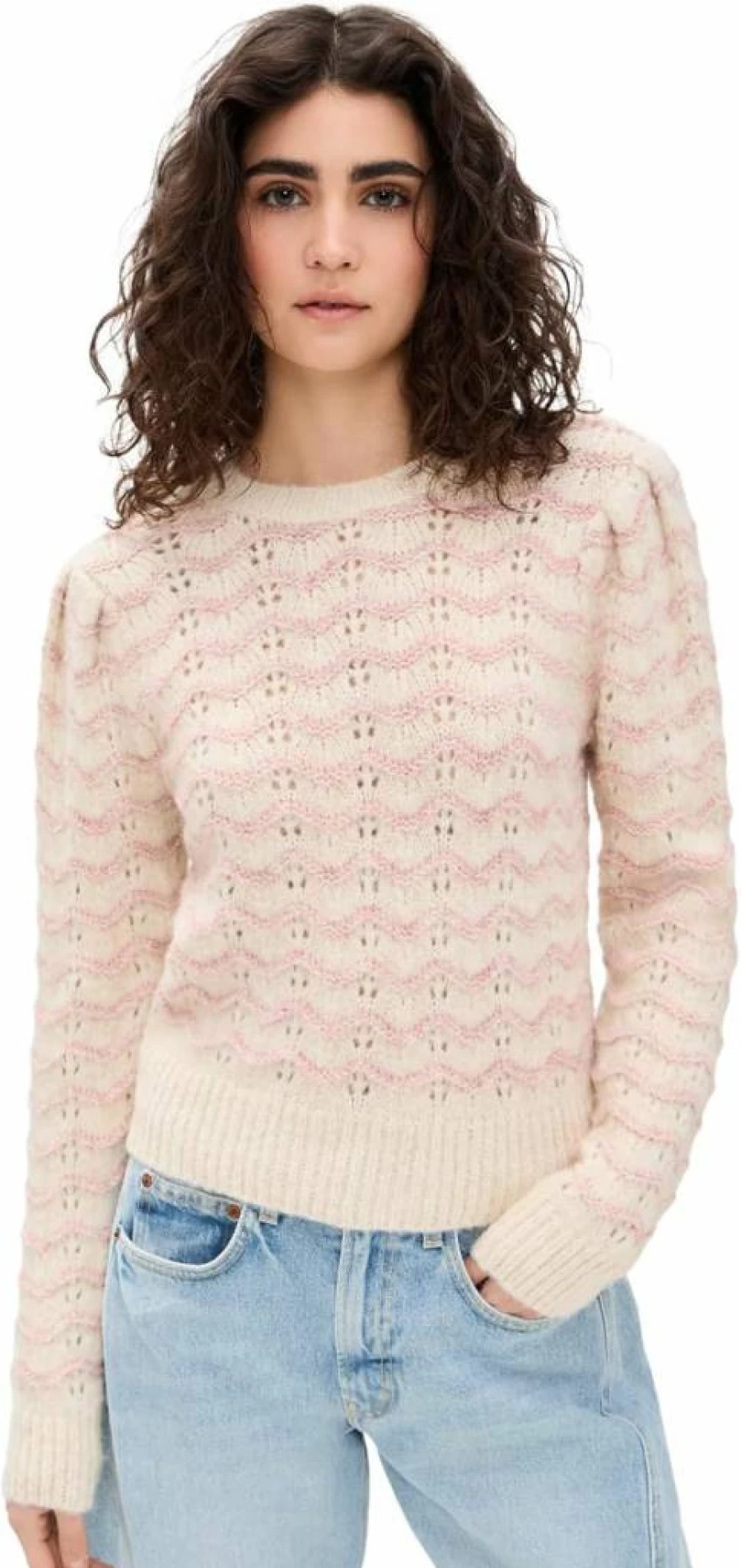ASTR the Label Jaylani Women's Knit Sweater - Soft Casual Pullover