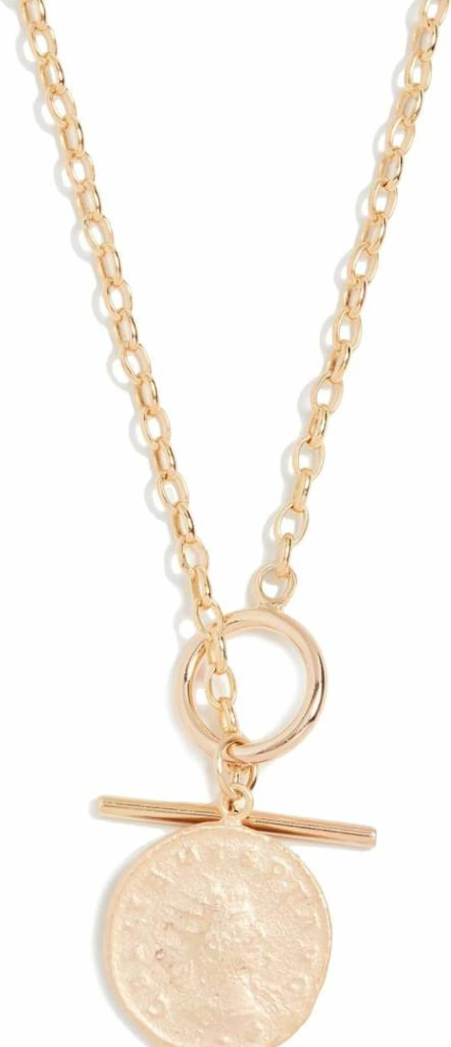 Maison Irem Vintage Women's Coin Necklace - Retro Gold Tone Bohemian Pendant Jewelry