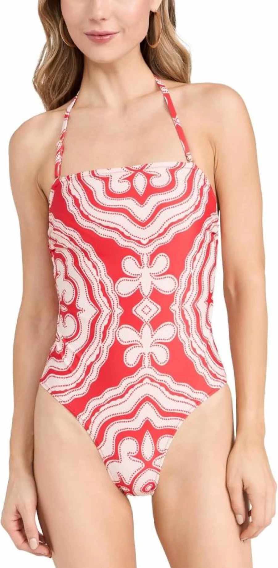 lemlem Women's Dinha One-Piece Dress - Boho Chic Handwoven Cotton Beachwear