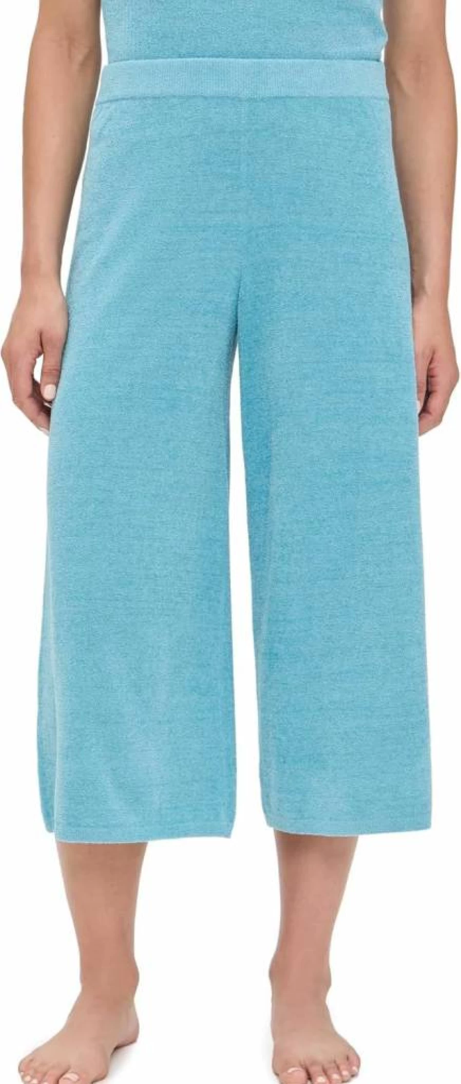 Barefoot Dreams Women's Ultra Lite Palazzo Capris - Soft Comfortable Lounge Pants for Relaxation