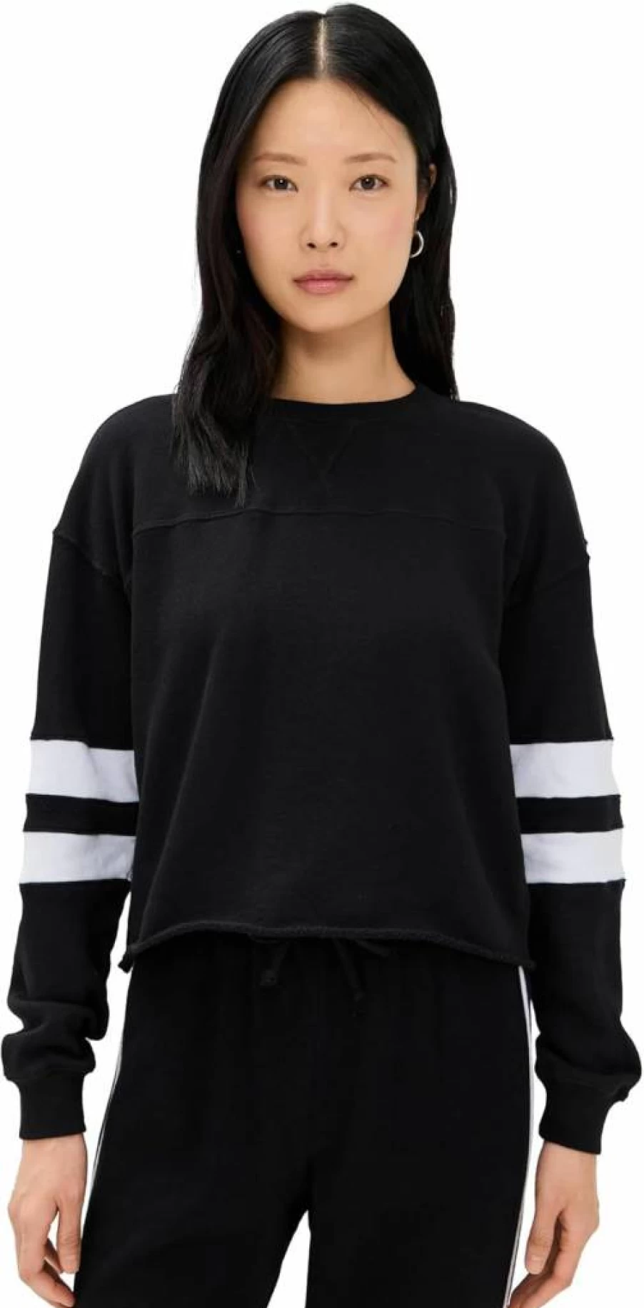 Year of Ours Women's Vintage Varsity Sweatshirt - Comfortable & Stylish Crewneck Pullover