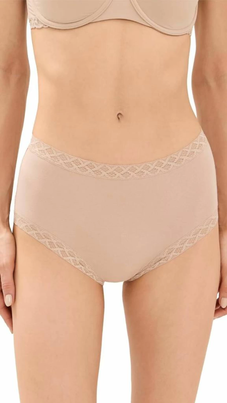 Natori Women's Cotton Bliss Full Brief Underwear 3-Pack - Soft Comfortable Panties Multipack