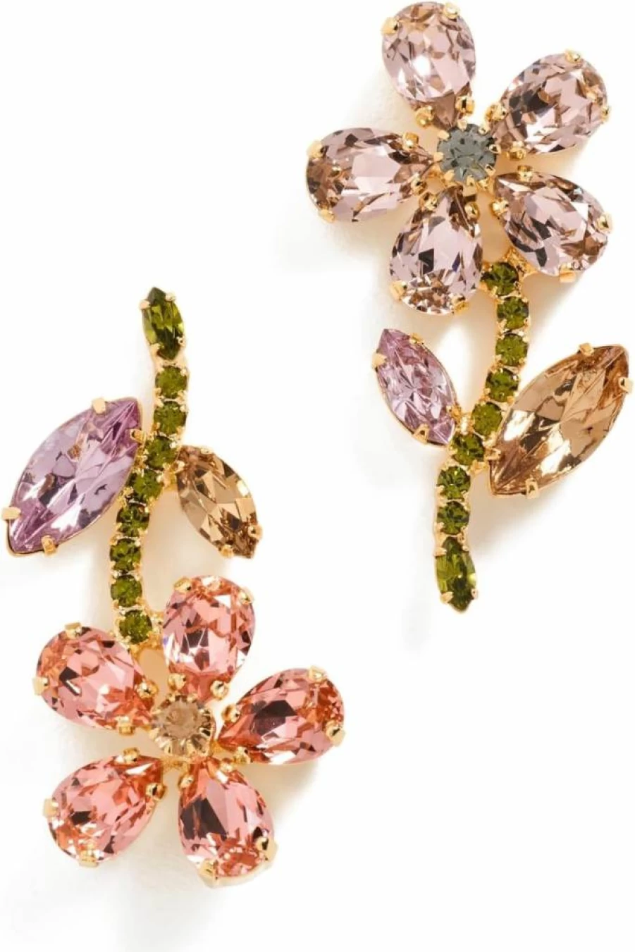 Jennifer Behr Dorian Women's Crystal Drop Earrings – Elegant Dangle Earrings for Women