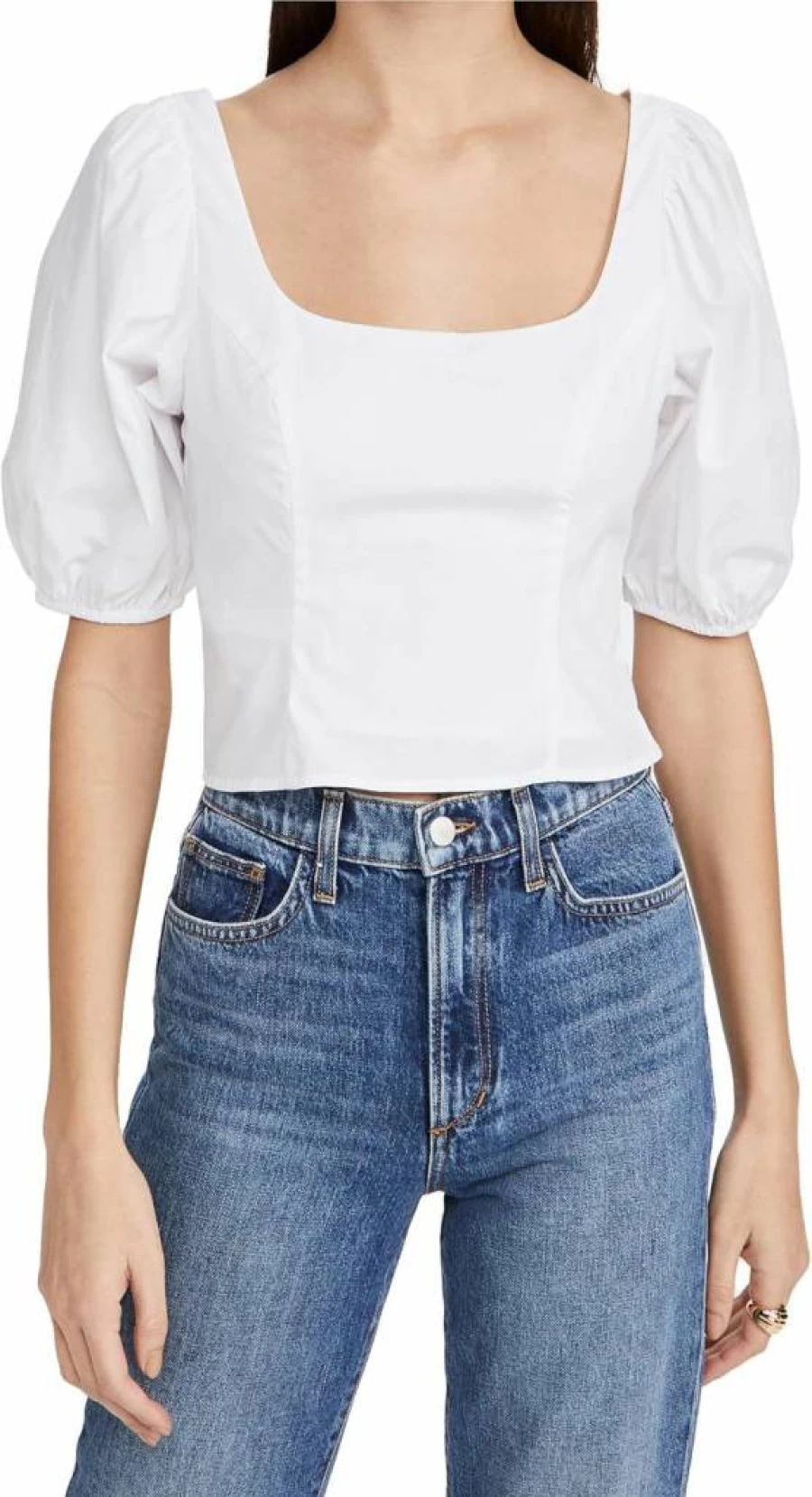 STAUD Women's Papaya Top - Stylish Blouse for Women by STAUD