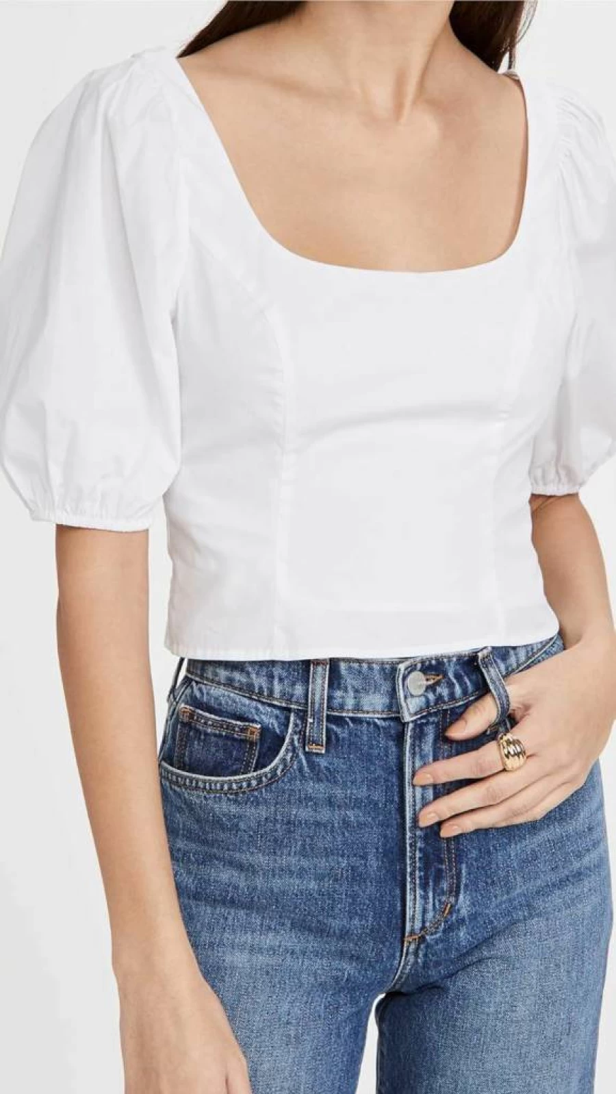 STAUD Women's Papaya Top - Stylish Blouse for Women by STAUD