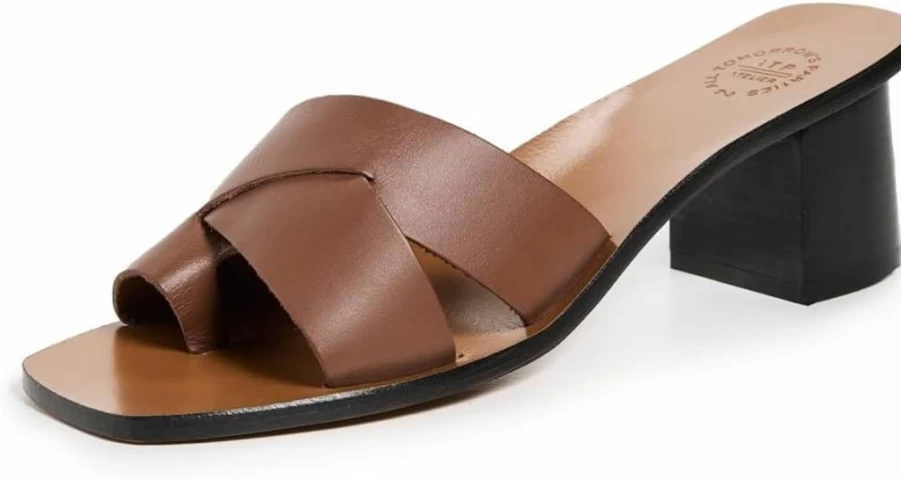 ATP Atelier Women's Arcole Leather Sandals – Stylish & Comfortable Summer Footwear