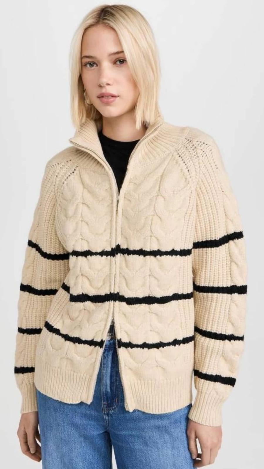 Line & Dot Women's Bastille Knit Sweater - Soft Casual Pullover for Women
